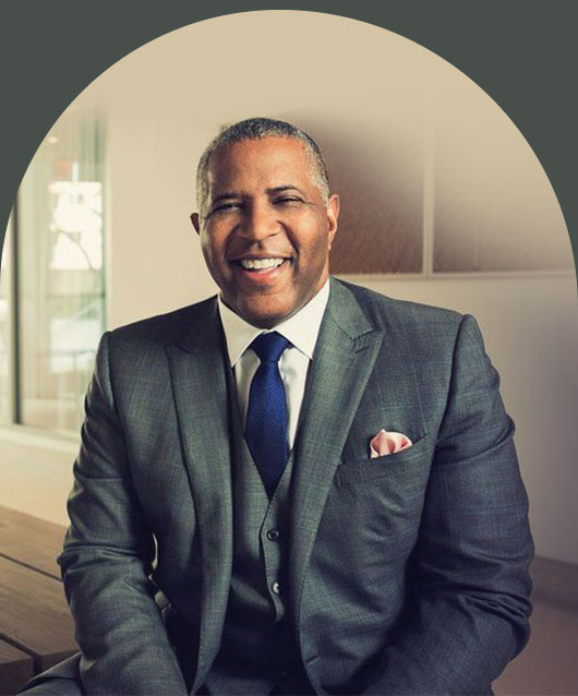 Robert F. Smith headshot while wearing a suit