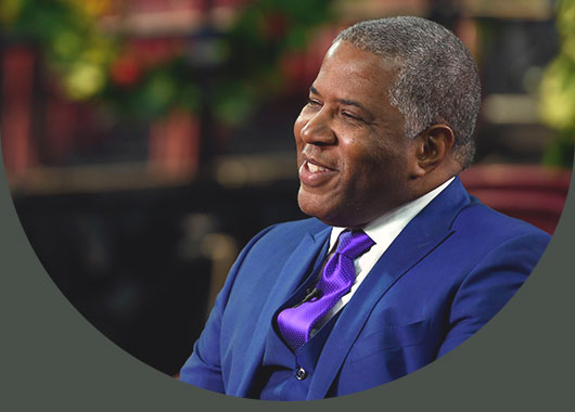 Robert F. Smith speaking in an interview