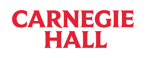 Carnegie Hall logo in red